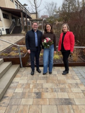 Begrüßung Jugendsozialarbeiterin