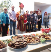 Der Nikolaus und einige seiner "Helferlein"