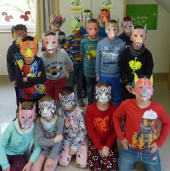 Lustige Maskerade