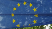Zur Feier des Tages weht die Flagge