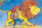 Titelbild des Buches "Wenn ein Löwe in die Schule geht" v. Friedl Hofbauer und Petra Probst