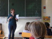Journalistin Louisa Knobloch zu Besuch in der 2a